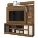 Estante Home Tv 55 Pol 1P 181 cm Alan Naturale Off White MADETEC
