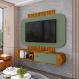 Painel TV 55 Polegadas Capivari Naturalle Pistache