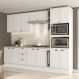 Armário de Cozinha Completa c Balcão Milla Dreamer Carraro Branco