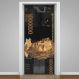 Adesivo para Porta Nota de Um Milhão de Reais-73X210Cm