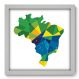 Quadro Decorativo - Brasil - 263qdmb