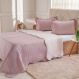 Kit Cobre Leito Solteiro Ultra Lisse Lisa New 160x220cm Mauve