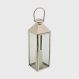 Lanterna Decorativa em Metal Cromado