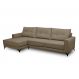 Image of Sofá 5 Lugares Heros com Chaise Esquerdo Veludo Castor FE691UP58EAFMOB