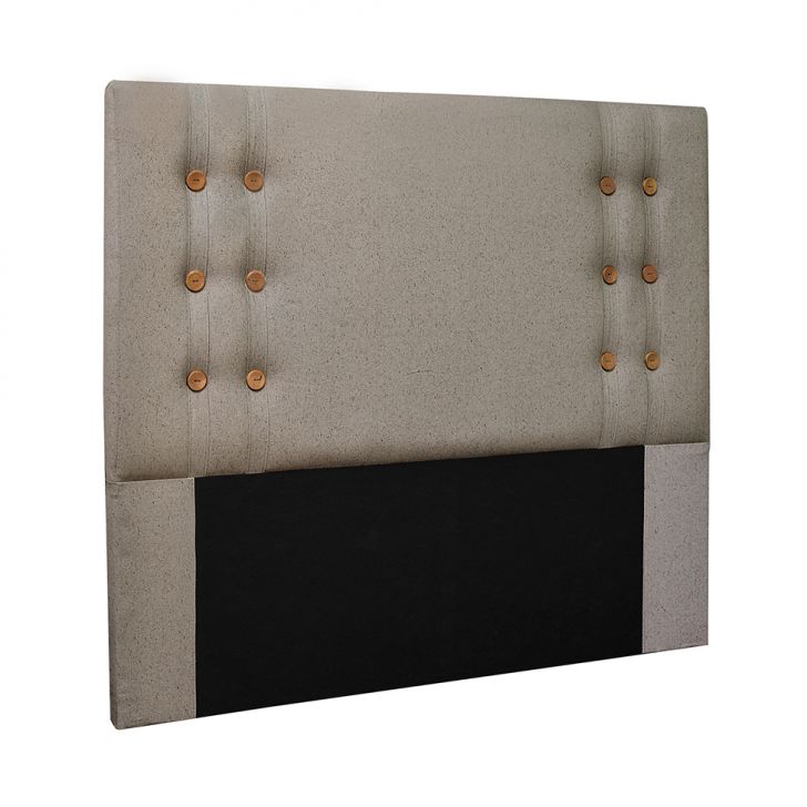 Cabeceira King Gênova Linho Areia