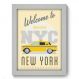 Quadro Decorativo - New York - 164qdmb