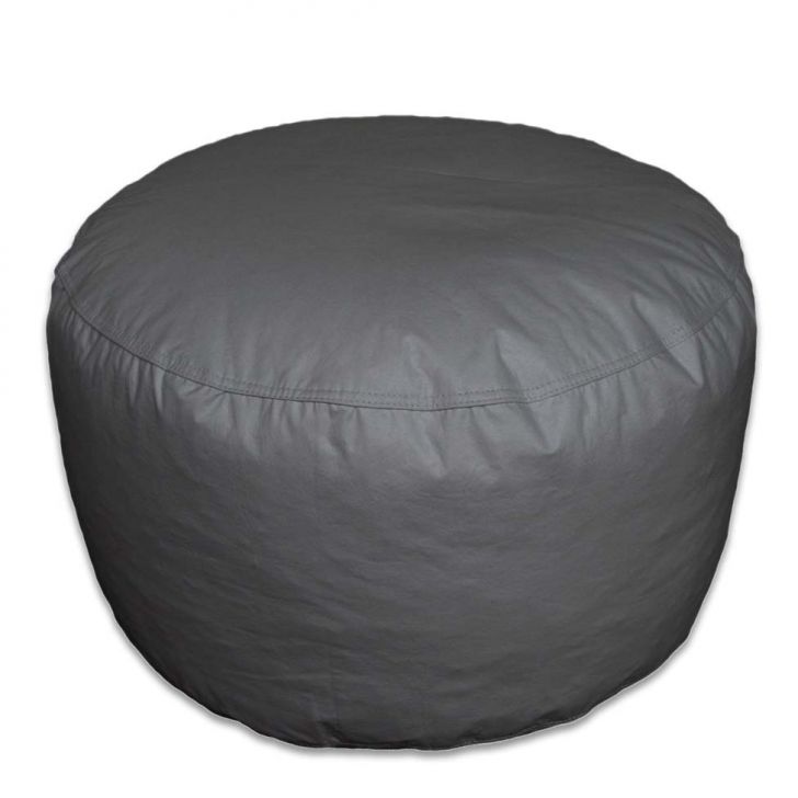 Puff Pastilha em Preto