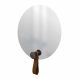 Espelho Funcional Hook Corten Alça Caramelo 50 Cm Redondo