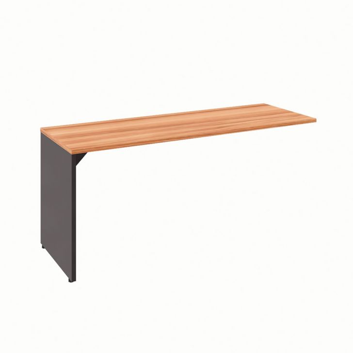 Mesa Dinâmica Shelf Nogal Sevilha e Preta 170 cm