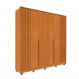 Image of Guarda-Roupa Casal Vicenzo com Pés 6 Portas 4 Gavetas Cinamomo MO895CL48KVRMOB
