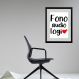 Quadro Fonoaudiologia - 60x48cm