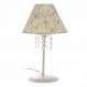Abajur Metal Cristais Rosa Quarto Bebê Infantil - Bivolt