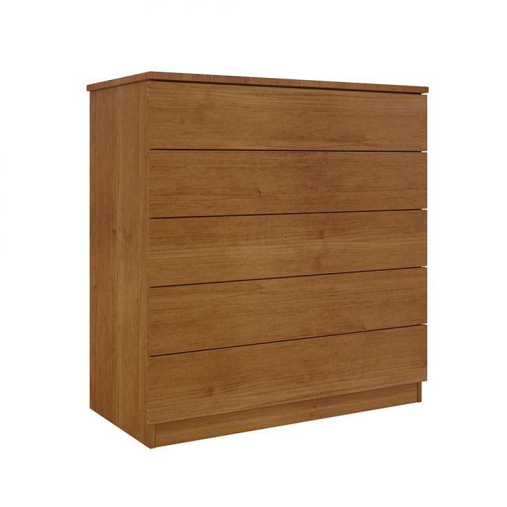 Cômoda Premium 5 Gavetas Cinamomo