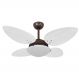 Ventilador de Teto Volare Petalo Palmae Branco 220V