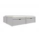 Cama Casal Beauty 4 GV Madeira Maciça Cinca Claro