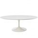 Mesa De Jantar Saarinen Oval 180x100 cm Laqueada