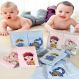 Kit Toalha para Lavabo Infantil 2 Peças Mimo Azul Claro