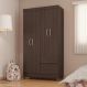 Guarda Roupa 4 Portas Vicente Cafe Touch