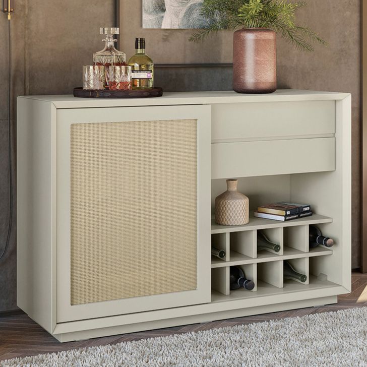 Buffet Corumbá com Tela 1 PT 1 GV Off White