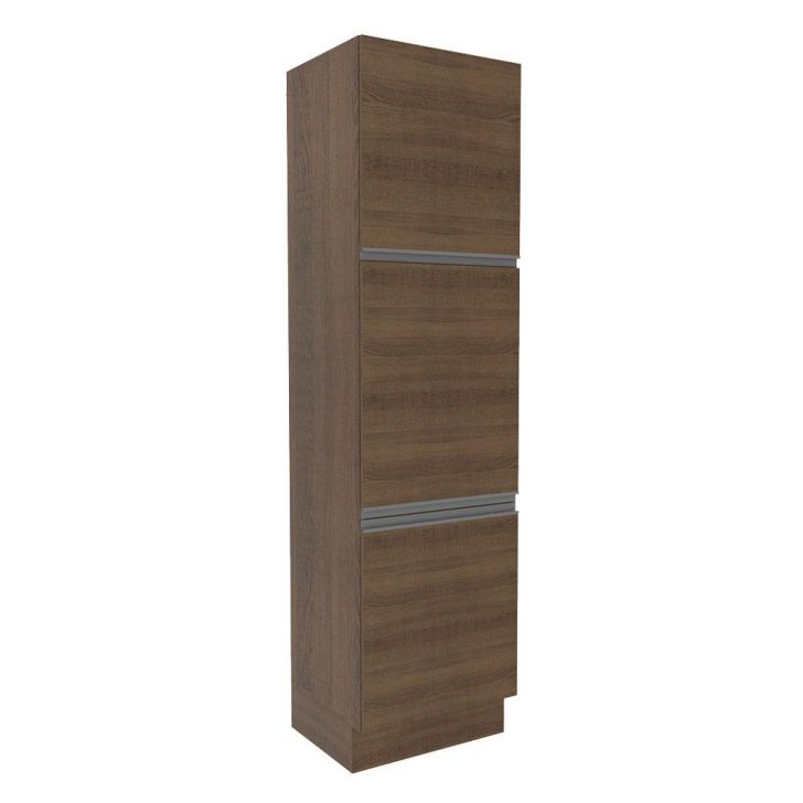 Paneleiro Armário de Cozinha 60 cm 3 Portas Rustic Glamy Madesa