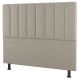 Cabeceira Cama Box Casal Cora 140cm Suede Bege - Desk Design