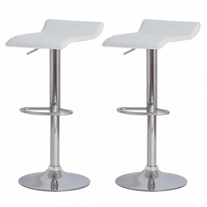 Kit 2 Banquetas Giratórias Belo Horizonte Branca