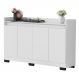 Aparador Buffet Sala Lorde 4 Portas Branco
