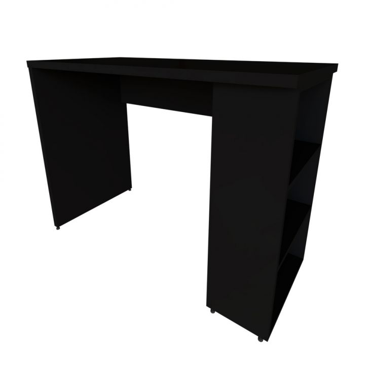 Escrivaninha Corp Preta 90 cm