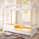 Cama Jéssica Infantil Branco com LED