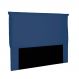 Cabeceira Garden Para Cama Box King 195 cm Suede Azul Marinho - D'Rossi