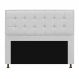 Cabeceira Copenhague 195 cm King Size Suede Branco - Amarena Móveis