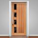 Adesivo para Porta Tema Madeira com Vidro 01-73X210Cm