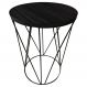 Mesa de Apoio Lateral em Metal Estilo Industrial - D'Rossi