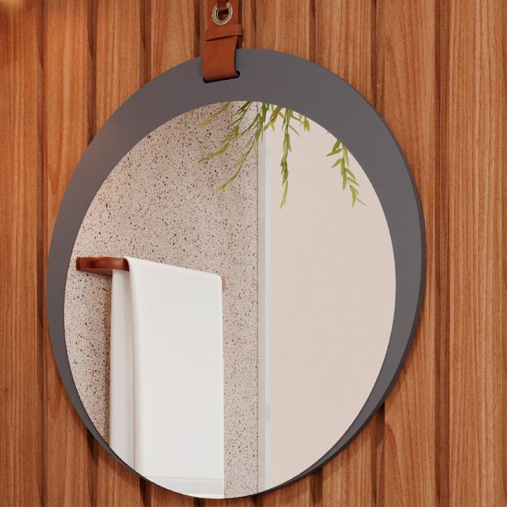 Espelho Decorativo Lua 60x60cm Titanium