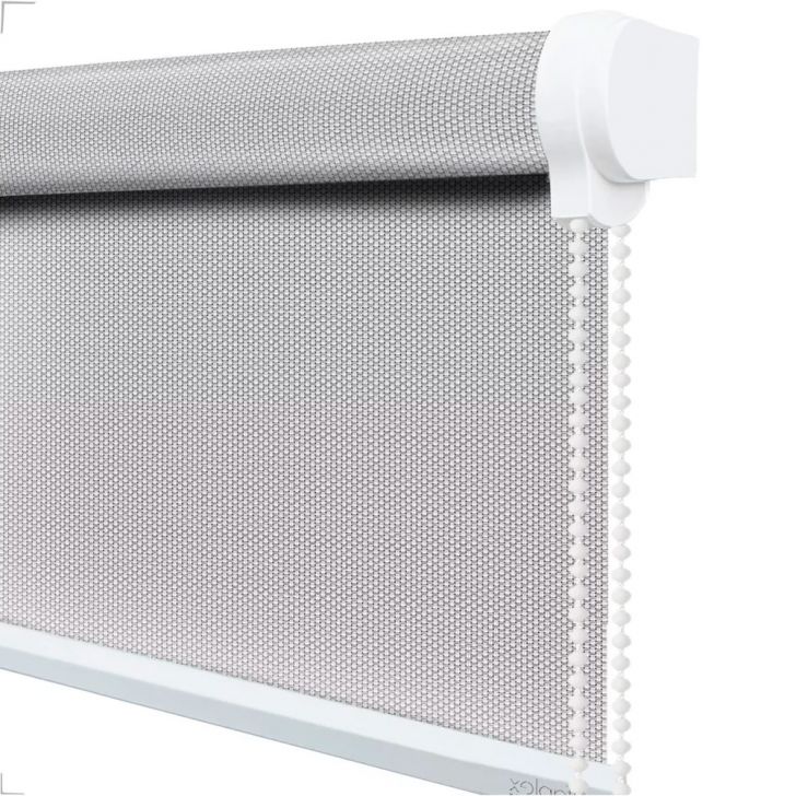 Persiana Rolo Screen 3% Cinza - 1,00m x 2,50m