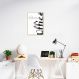 Quadro Home Office 43x30 Filete Marfim