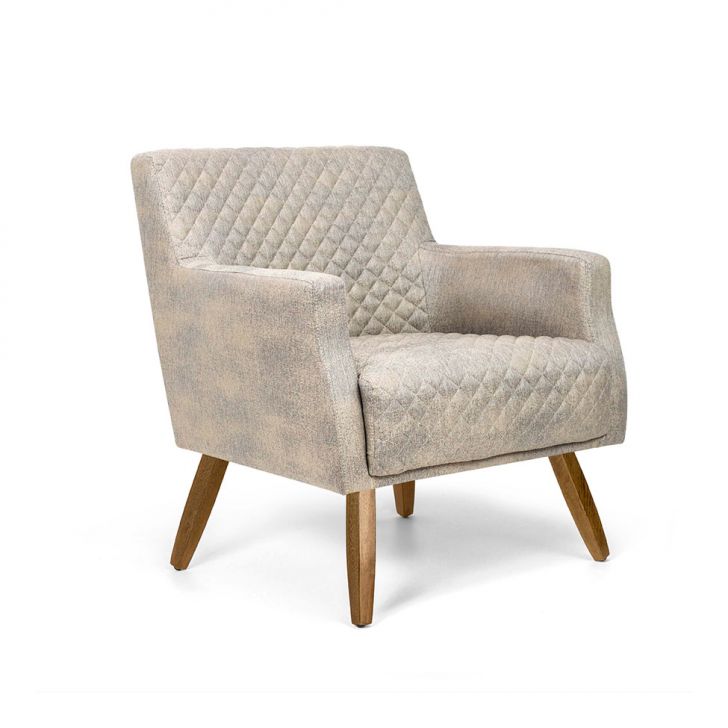 Poltrona Diva I Linho Bege