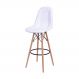 Banqueta Eames Eiffel Botone Bar Cozinha 56X106Cm Branco