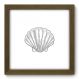 Quadro Decorativo - Concha - 062qdkm