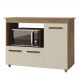 Balcao Multiuso 3 Portas 114cm 9480 Savana Off White Mobbs