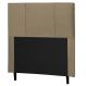 Cabeceira Cama Box Solteiro Donna 90cm Suede Bege - Desk Design