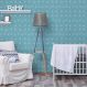 Papel de Parede Infantil Futebol Azul