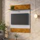 Jogo Painel e Rack Eclipse Naturalle Off White