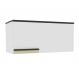 Armário Aéreo Manhattan 1 Porta Branco Ártico 80 cm