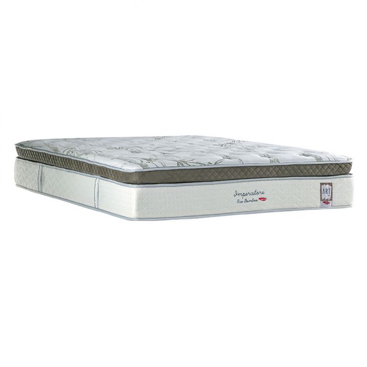 Image of Colchão Queen Imperatore Mola Ensacada (34x158x198) Bege E Branco PLA-HE037MA28CYHMOB