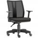 Cadeira de Escritório Diretor Giratória Executiva Addit F02 Crepe Preto - Lyam Decor
