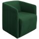 Poltrona para Sala e Escritório Base Giratória Blue Linho Verde