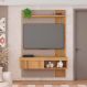 Painel para TV até 45 Polegadas Jade 1 PT Buriti e Fendi