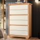 Comoda 6 Gavetas Nova Zelandia Freijo Off White