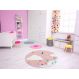 TAPETE INFANTIL QUARTO DE CRIANÇA ANTIALÉRGICO EM PVC NUVENS 70cm REDONDO